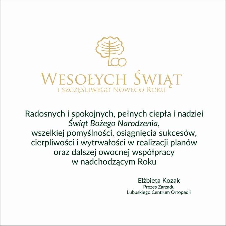 Read more about the article Życzenia Świąteczno – Noworoczne 2022 r.