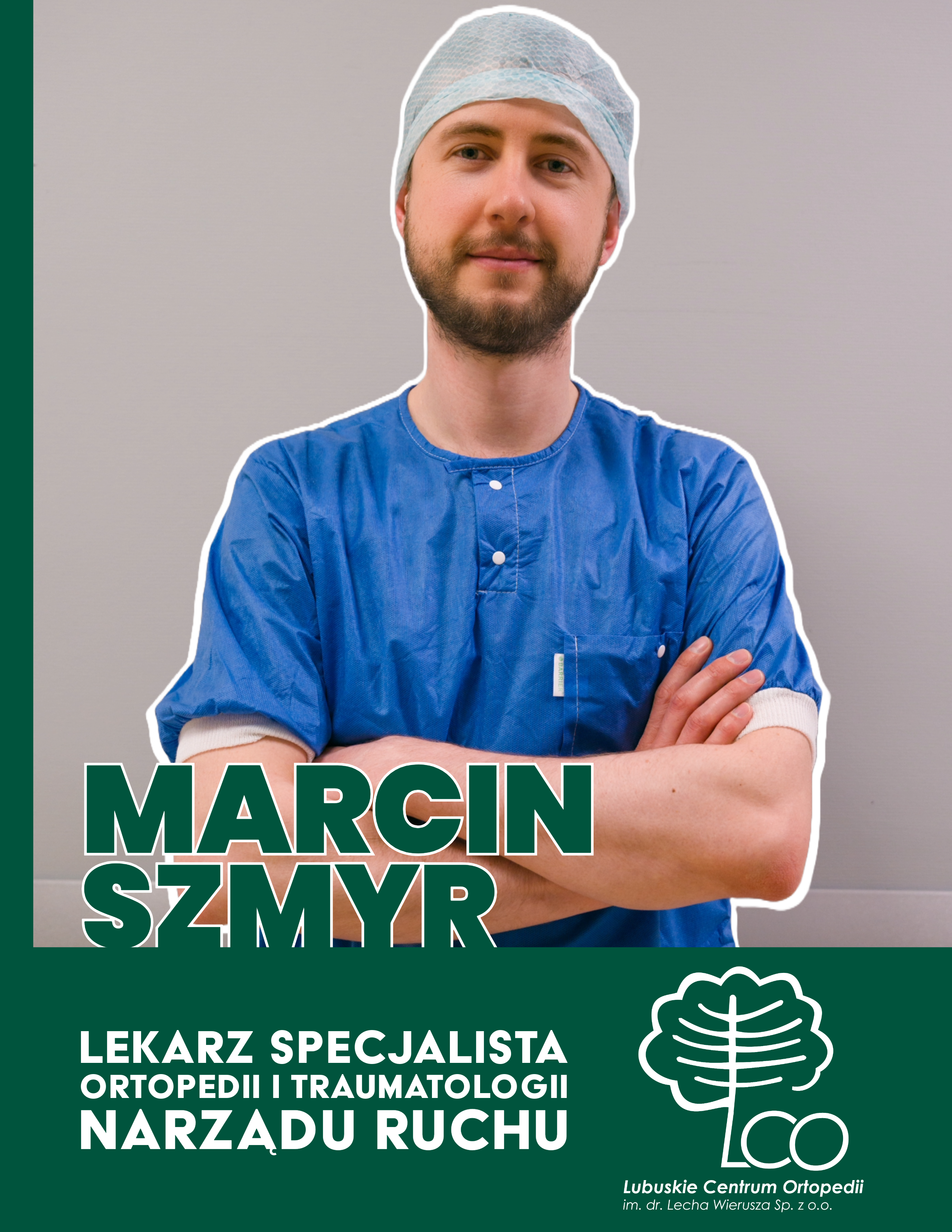 Read more about the article Poznaj zespół LCO – lek. Marcin Szmyr