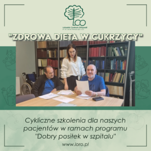 Read more about the article Szkolenie “Zdrowa dieta w cukrzycy”