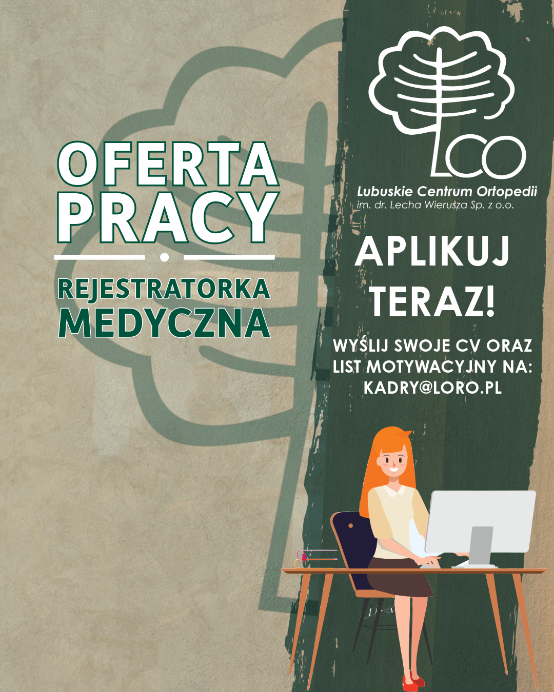 You are currently viewing Oferta Pracy – Rejestratorka medyczna