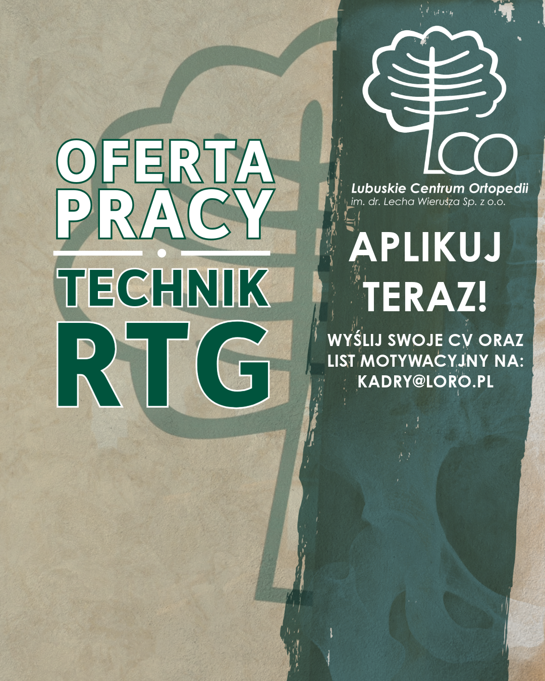 You are currently viewing Technik RTG – Oferta Pracy